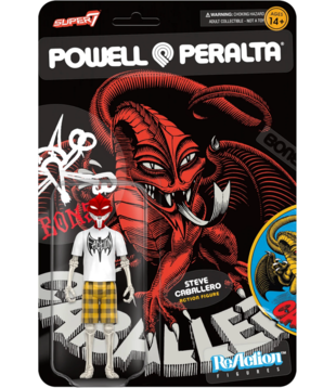 Powell ReAction Figure Wave 2 Steve Caballero Dragon