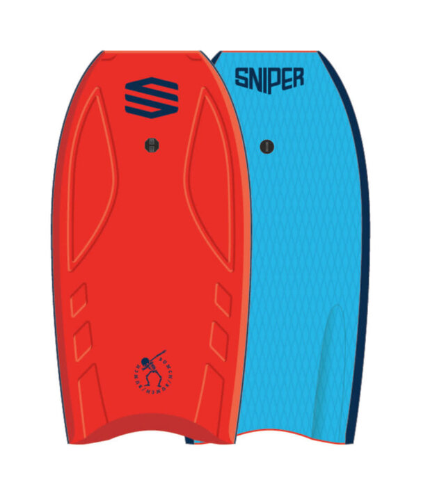 Sniper Bodyboards SNIPER 44 Bunch II EPS Stringer Red Blue