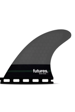 Futures Fins Futures 4.15 QD2 Flat Foil Quad Rear Fins Honeycomb