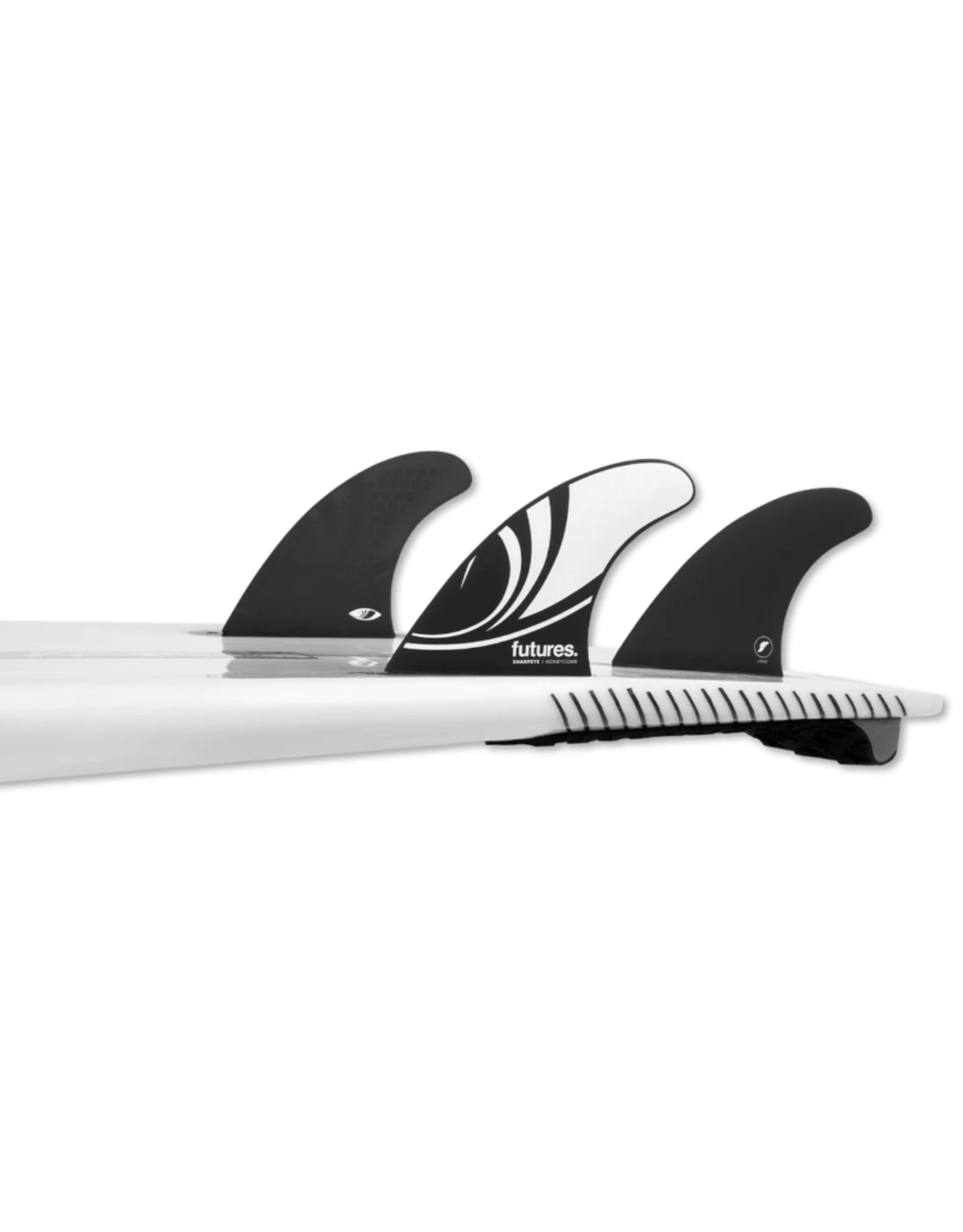 Futures Fins Futures Sharp Eye RTM Hex Black / White Large