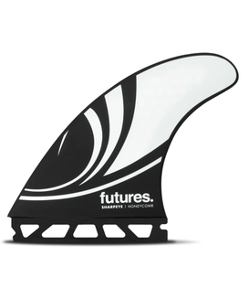 Futures Sharp Eye RTM Hex Black / White Large