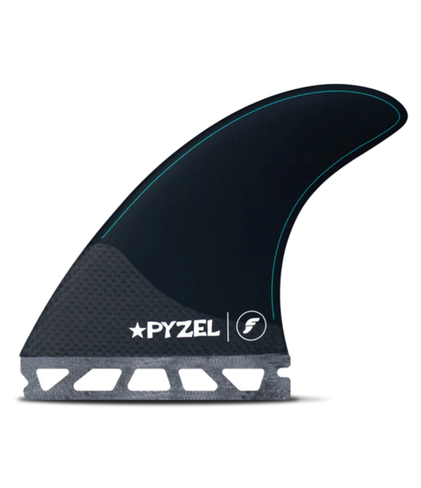 Futures Fins Futures Pyzel Medium RTM Hex Black Signature Fins 6-3