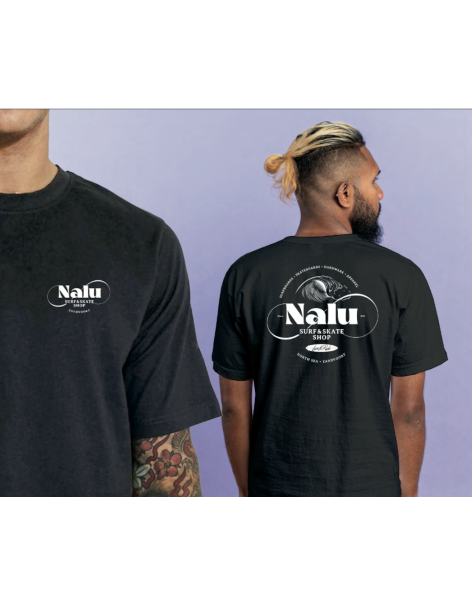 Nalu Nalu Shop T-shirt Black