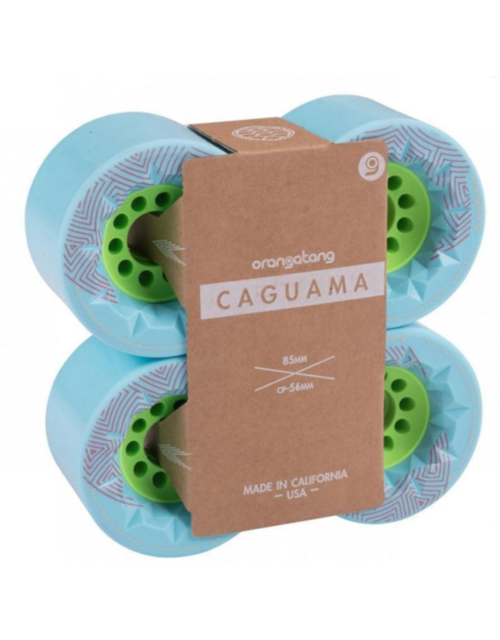 Orangatang Orangatang Caguama 85mm Wielen Blue 77A