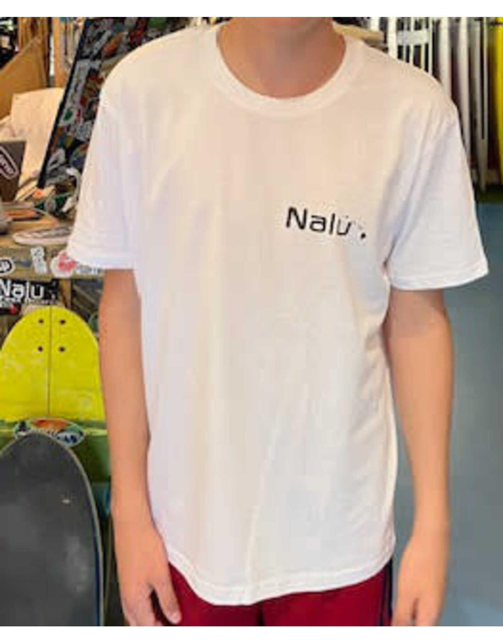 Nalu Zandvoort Surfboard Tee White