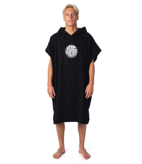 Rip Curl Rip Curl Logo Hooded Towel Black