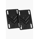 Mini Logo Riser Pad 0.10 Black -2-pack 1/8