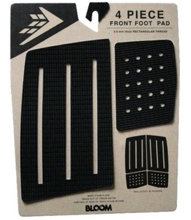 Firewire 4 Piece Front Foot Pad Black
