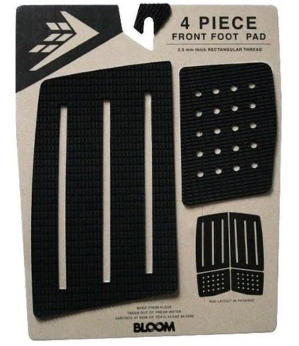 Firewire Surfboards Firewire 4 Piece Front Foot Pad Black