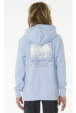 Rip Curl Rip Curl Pure Surf Art Hoodie Cool Blue