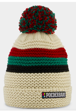 Poederbaas Poederbaas Classic Colorful Beanie 2.0 Cream Green