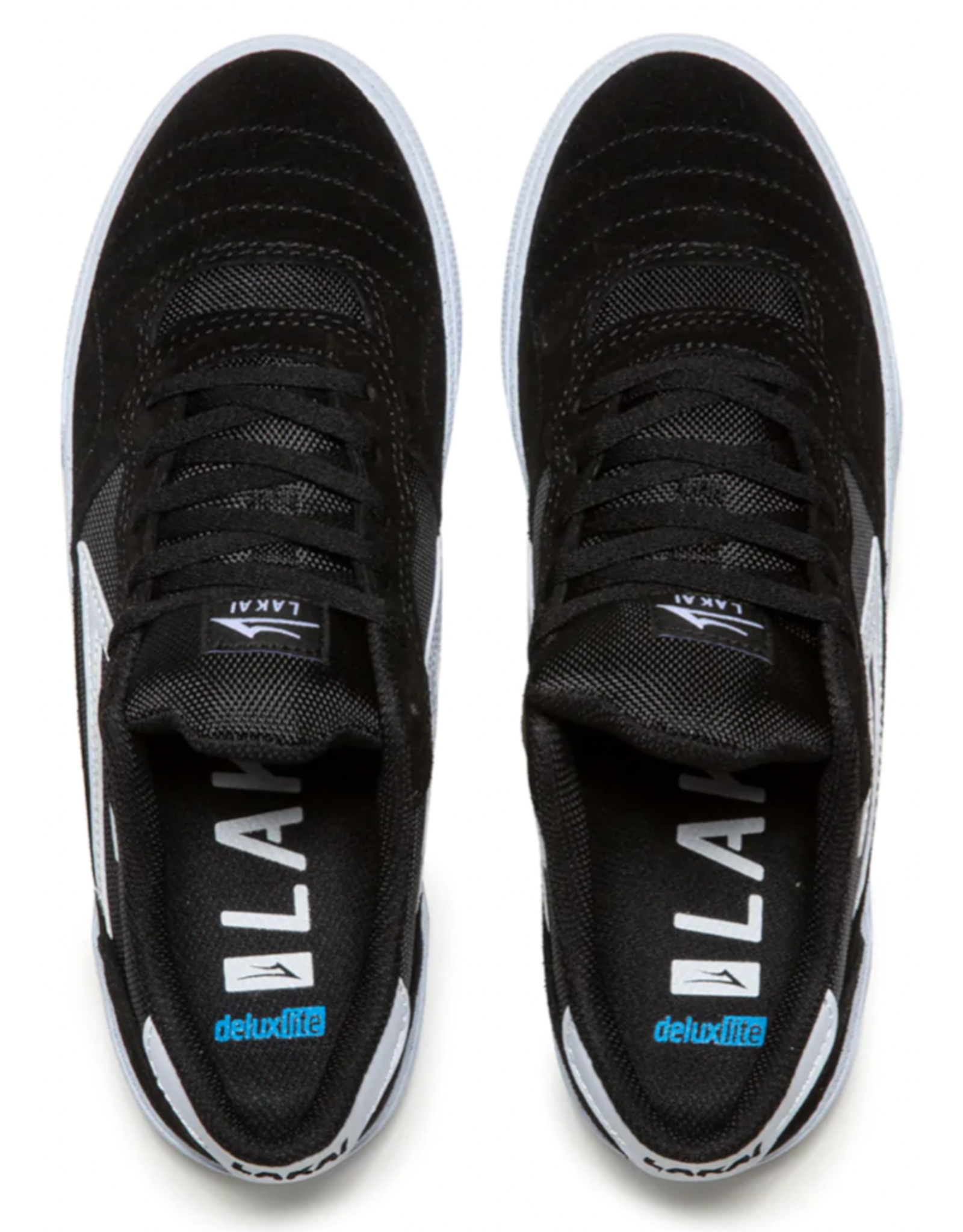 Lakai Lakai Cambridge Black White Suede