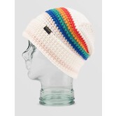 Volcom YAY Crochet Beanie White