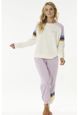 Rip Curl Rip Curl Surf Revival Raglan Crew Navy Lilac