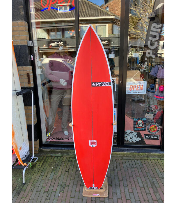 Pyzel Surfboards Pyzel 6'2" Red Tiger Futures