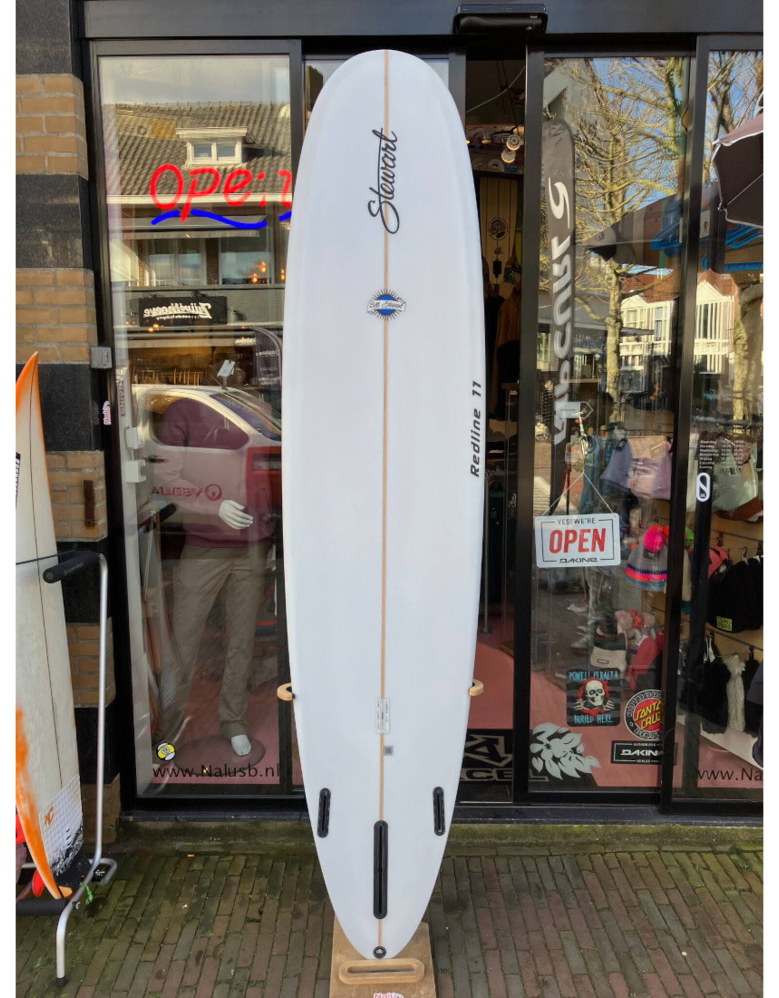 Stewart Skate & Surfboards Stewart 9'0" Redline 11  67.6 Liters