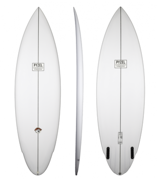 Pyzel Wildcat 6'2" Twin Fin Futures
