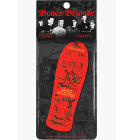 Powell Peralta Skateboard Powell Peralta Bones Brigade Mountain Series 15 Air Freshener Red Pineapple