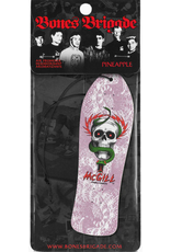 Powell Peralta Skateboard Powell Peralta Bones Brigade Mcgill Series 15 Air Freshener White Pineapple