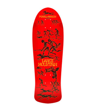 Powell Peralta 10.0 Bones Brigade Mountain Series 15 Skateboard Deck Red