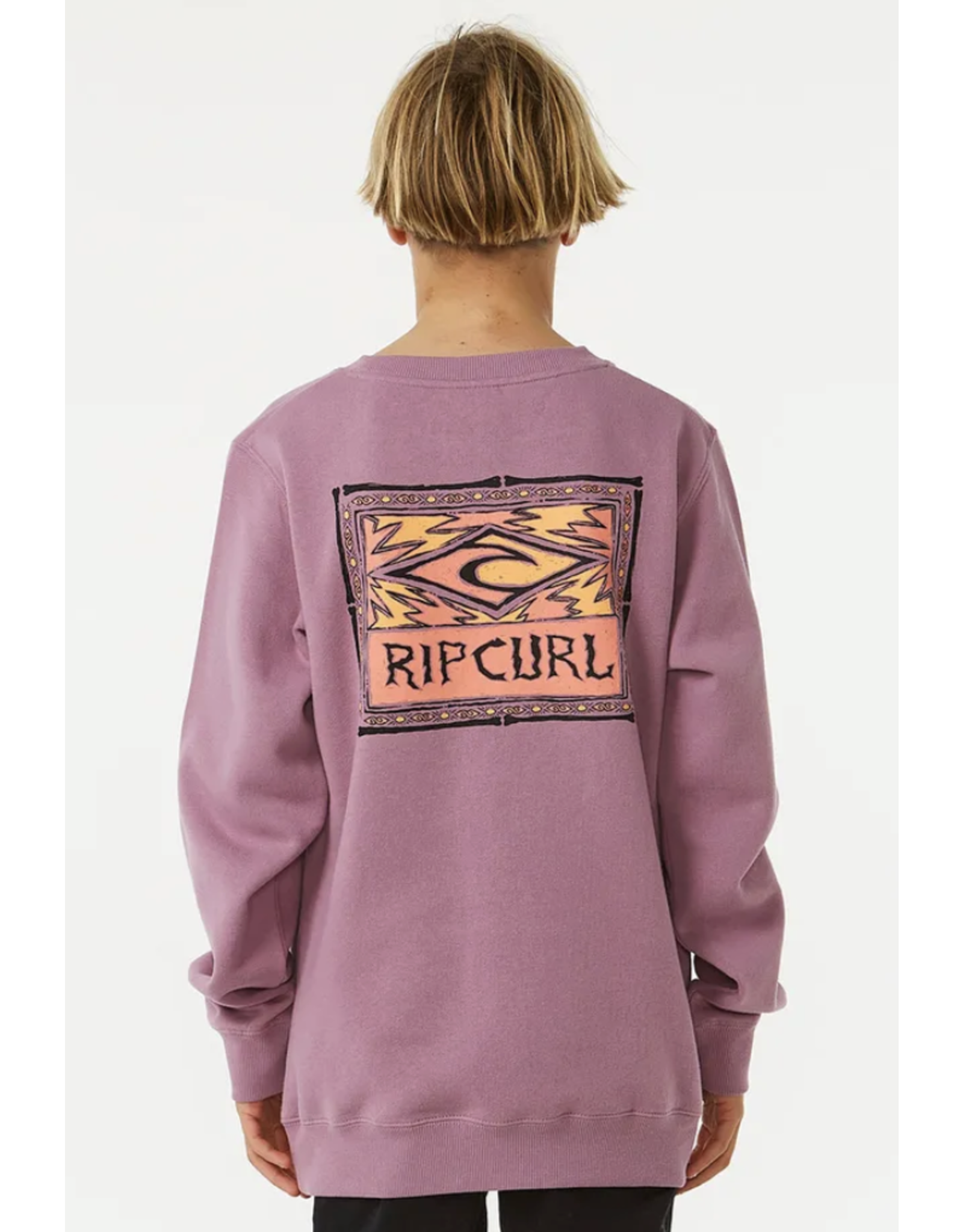 Rip Curl Rip Curl Lost Island Crew Kids Dust Purple