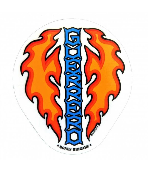 Powell Peralta Skateboard Powell Peralta Bones Tommy Guerrero Sticker 13 cm