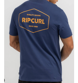 Rip Curl Rip Curl Stamplet Tee Washed Navy