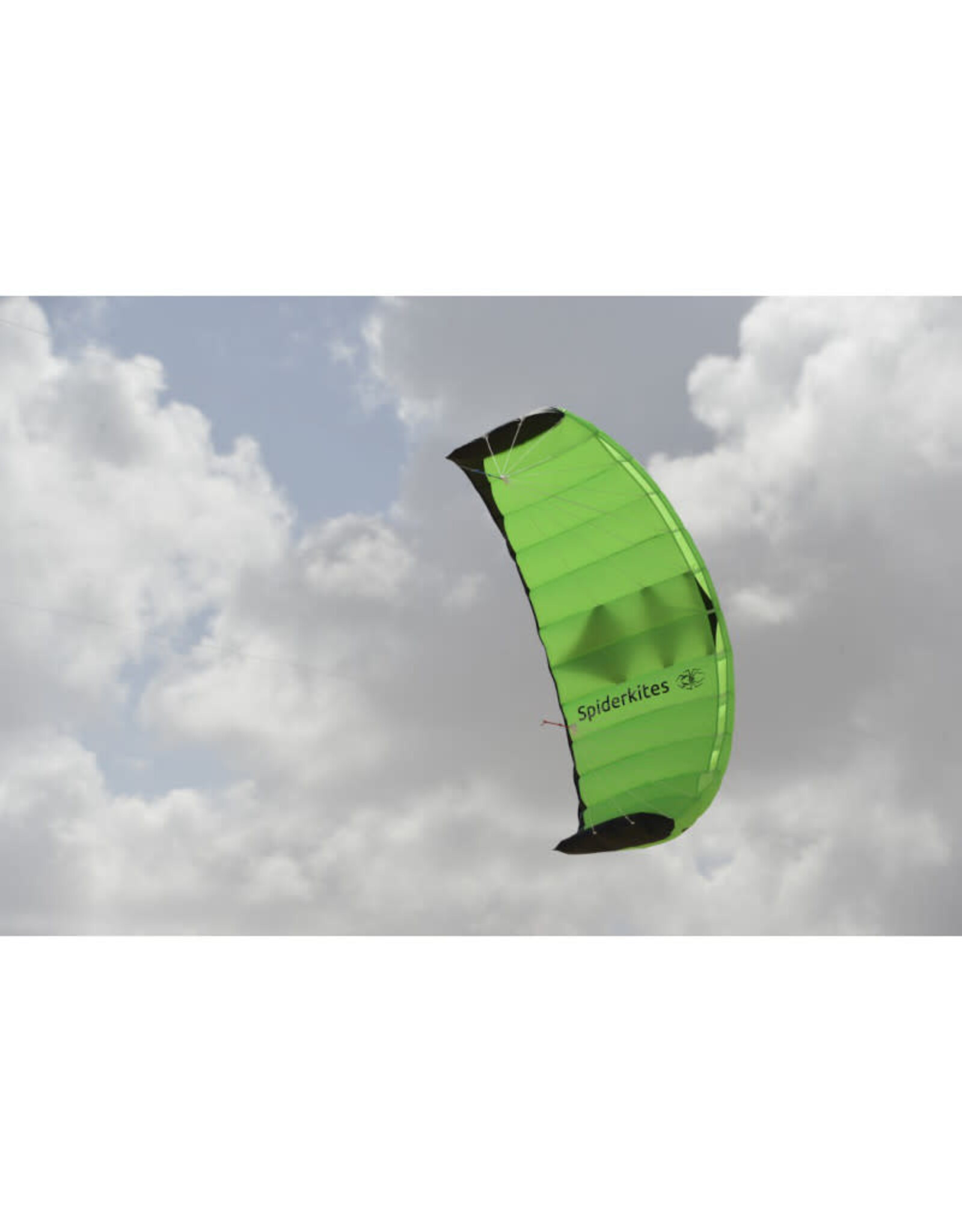 Spiderkites Spiderkites Amigo 1.75 Green Matrasvlieger Compleet