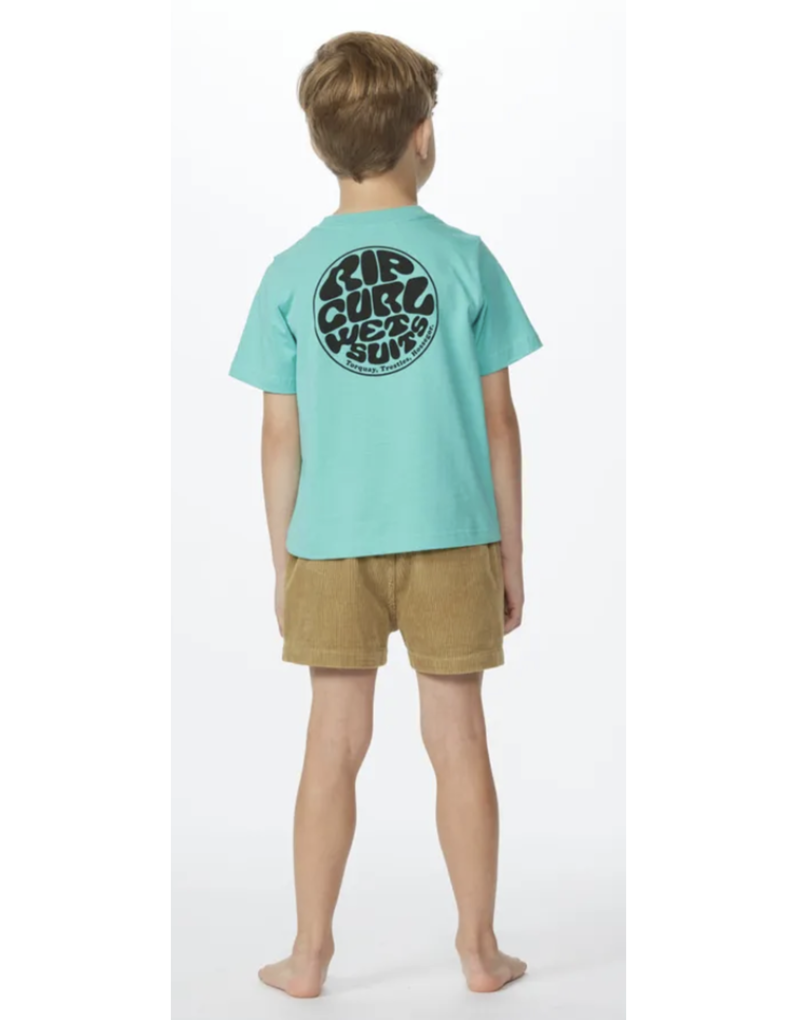 Rip Curl Rip Curl Wetsuit Icon T-shirt Aqua Little Kids