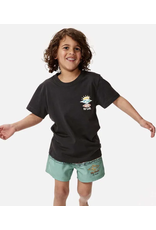 Rip Curl Rip Curl Icons Of Shred Little kids Tee Washed Black