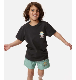 Rip Curl Rip Curl Icons Of Shred Little kids Tee Washed Black