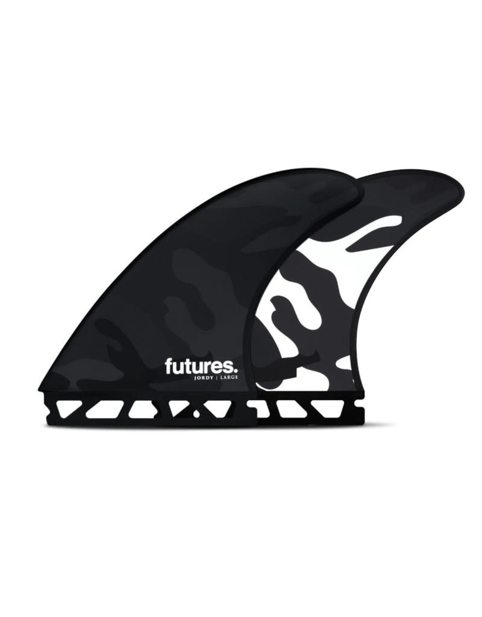 Futures Fins Futures Large Jordy SMITH RTM Hex Black/White Camo design