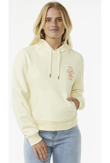 Rip Curl Rip Curl The Search Icoon Relaxed Hooded Sweater Lemon