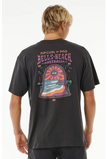 Rip Curl Rip Curl Pro Bells Beach 2024 Line Up T-shirt Washed Black