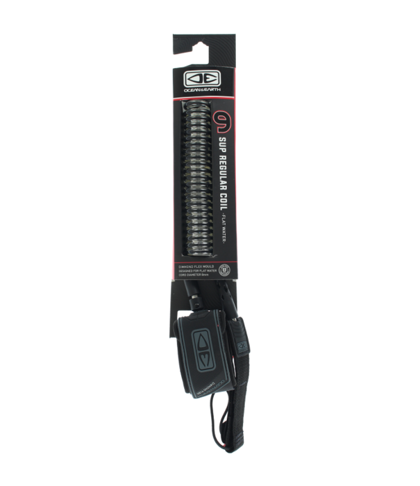 Ocean & Earth Ocean & Earth 9'0" Sup Regular Coil Leash