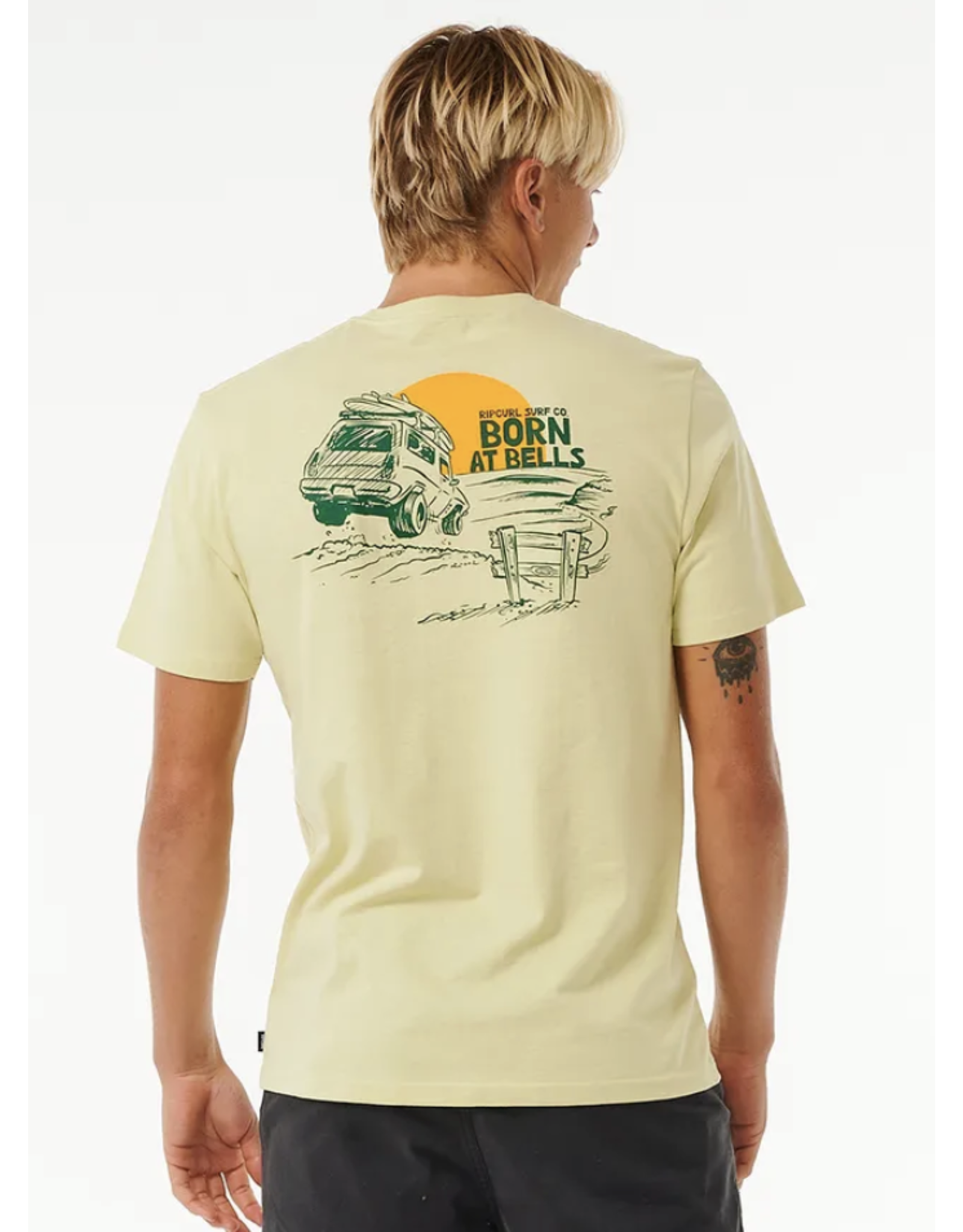 Rip Curl Rip Curl Keep On Trucking T-shirt Yellow