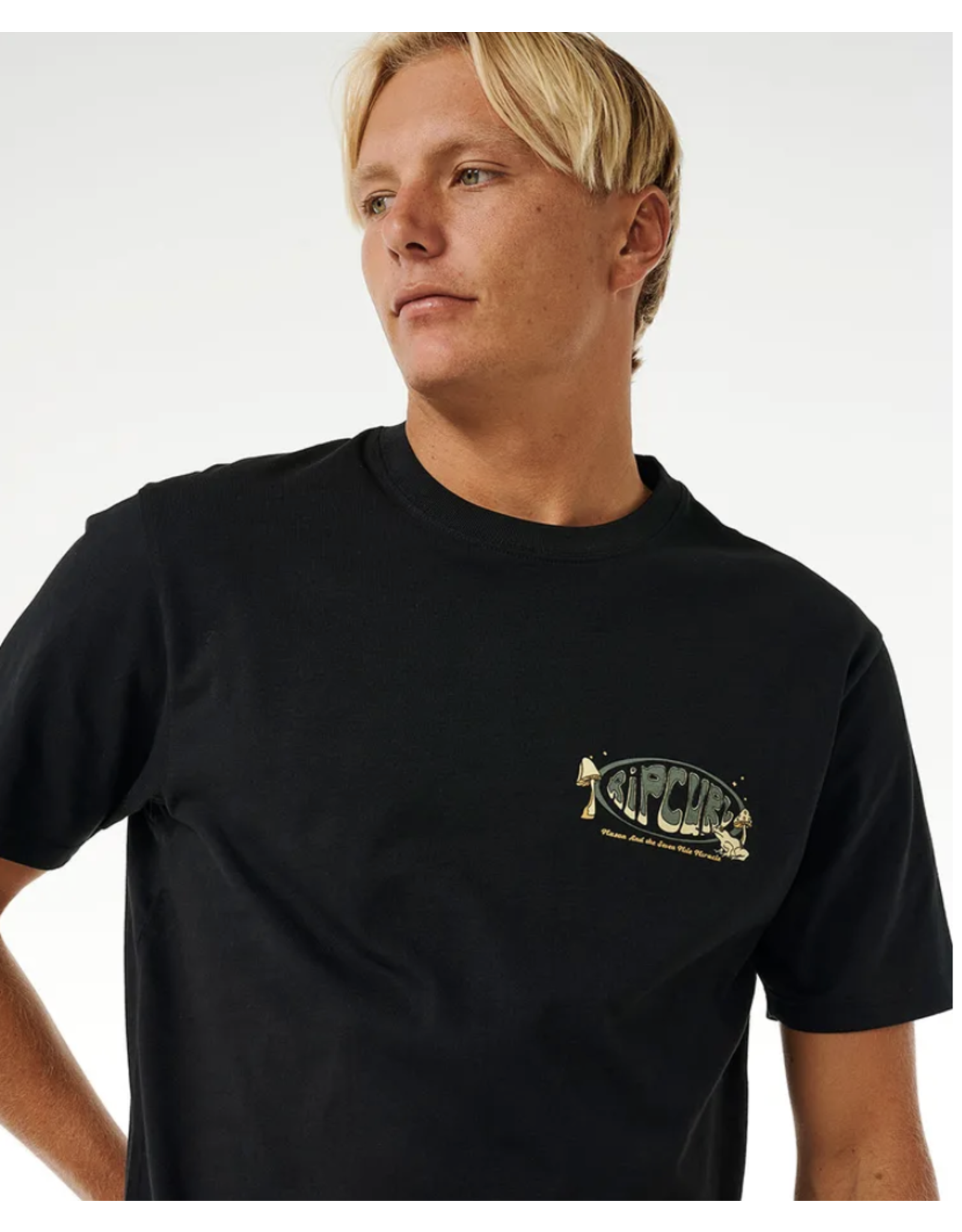 Rip Curl Rip Curl Mason Pipeliner T-shirt Black