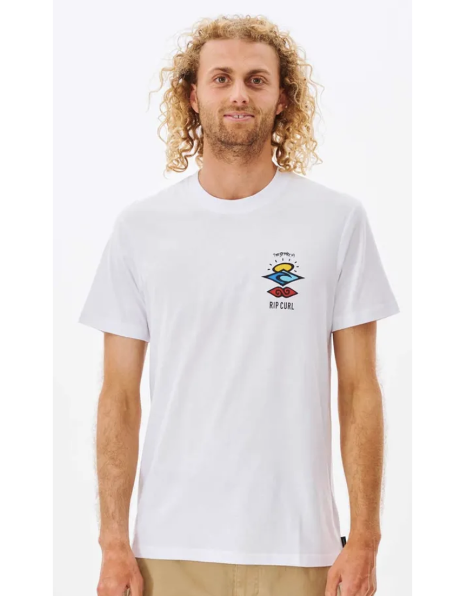 Rip Curl Rip Curl The Search Icon T-shirt White