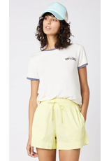 Rip Curl Rip Curl Ringer Neon T-shirt Off White