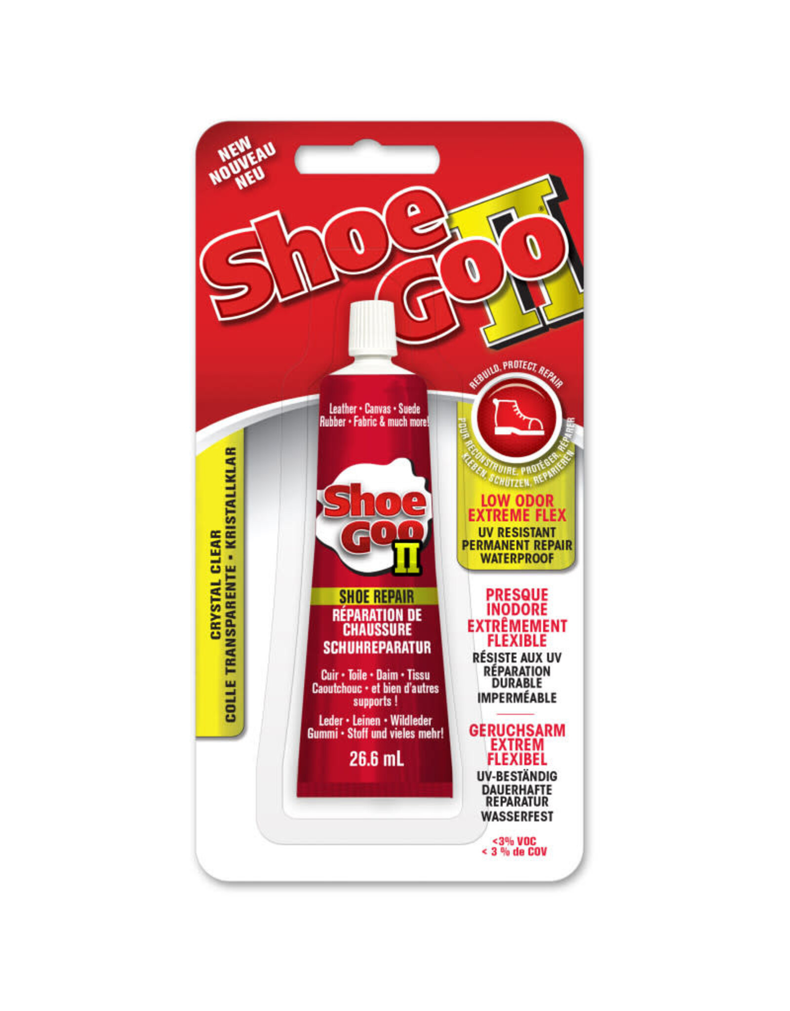 Shoe Goo Shoe Goo II Shoe Repair (26ml) Clear