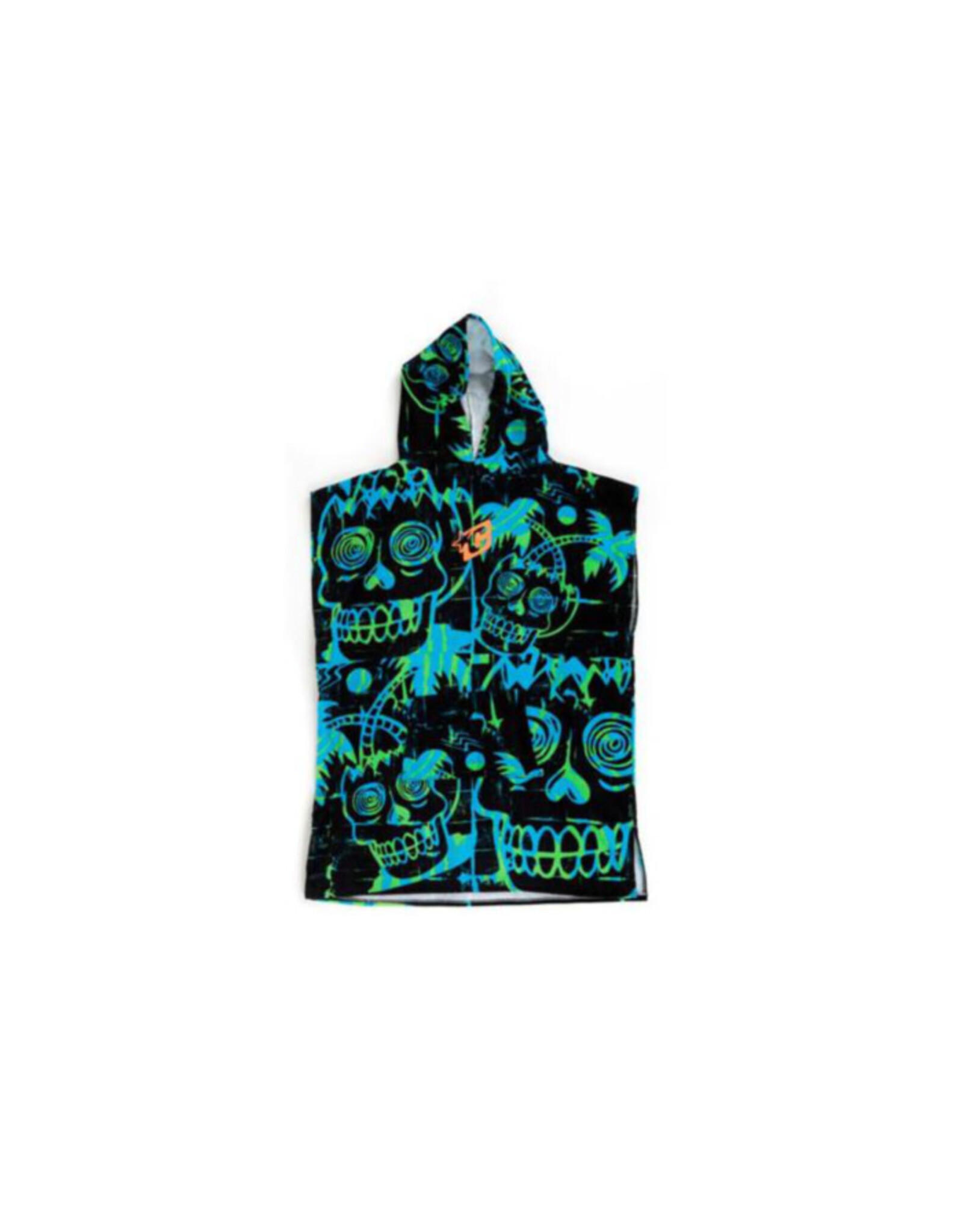 Creatures Creatures Grom Poncho Cyan Green