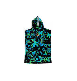 Creatures Creatures Grom Poncho Cyan Green