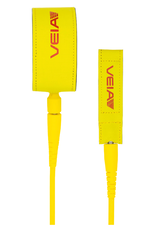 VEIA VEIA JJF Pro 5'0"  Comp Leash Yellow/Red