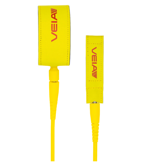 VEIA VEIA JJF Pro 5'0"  Comp Leash Yellow/Red