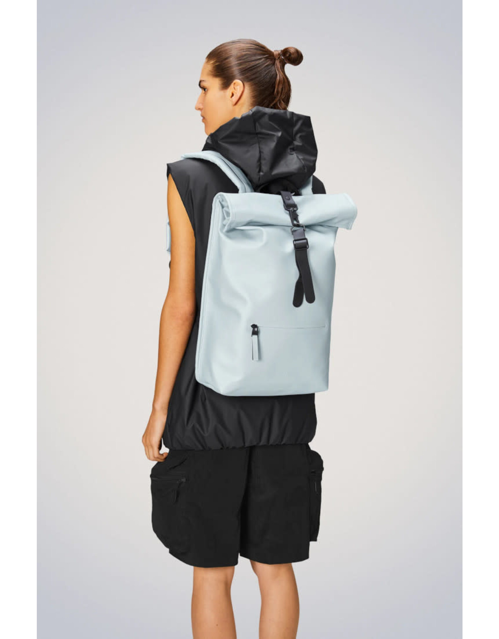 Rains Rains Rolltop Rucksack W3 Wind