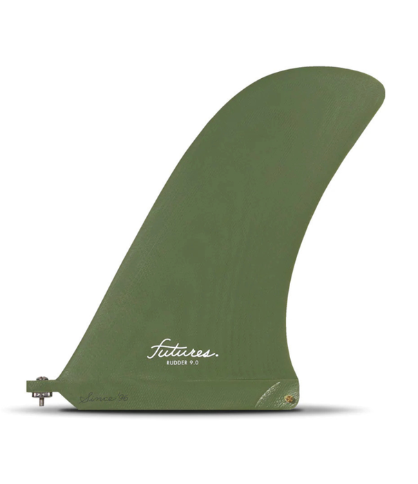 Futures Fins Futures 9'0" Rudder Fiberglass Hunter Green
