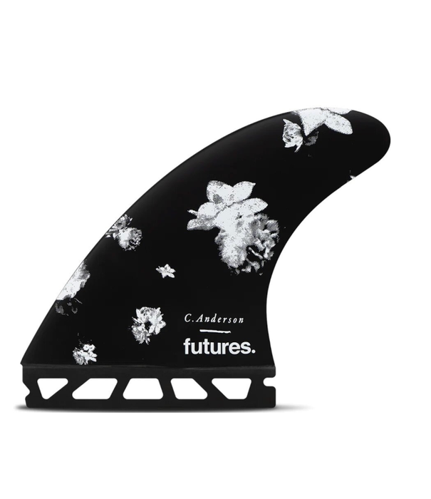 Futures Fins Futures Large VII Ando Blackstix 3.0 Black Signature fins