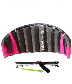 Spiderkites Amigo DC 1.75 + Bar, Compleet Kitesurf Trainer