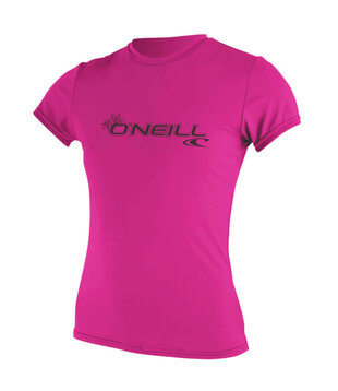 O'Neill Basic Skins S/S Lycra Fox Pink