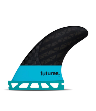Futures Small VII F4 Blackstix 3.0 Turquoise / Carbon